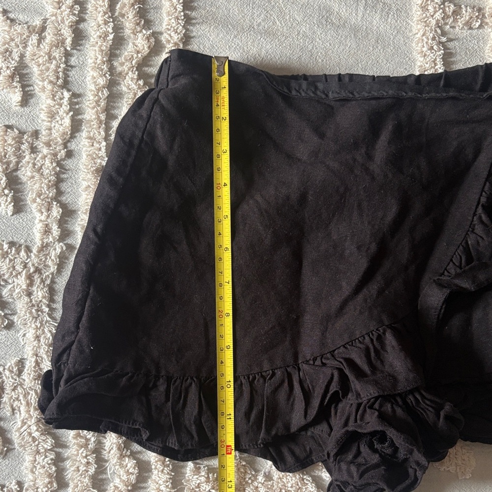 Black Ruffle Skort - Picture 7 of 7